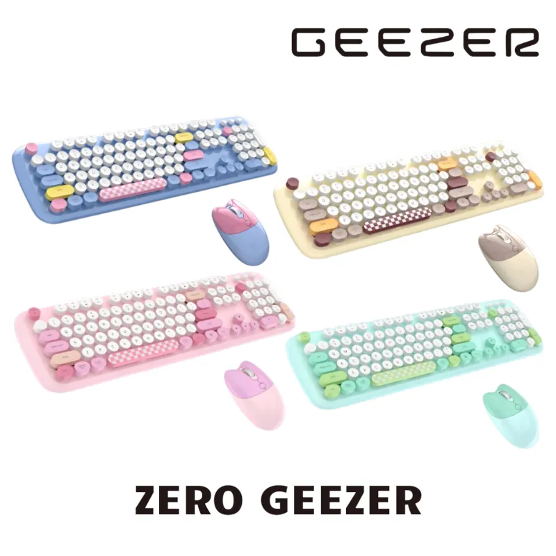 Bàn phím và chuột không dây 2.4Ghz GEEZER ZERO